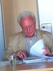 Ehrenpräsident des LAF Helmt Palla